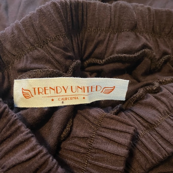 Trendy United Brown Skirt - Picture 3 of 4